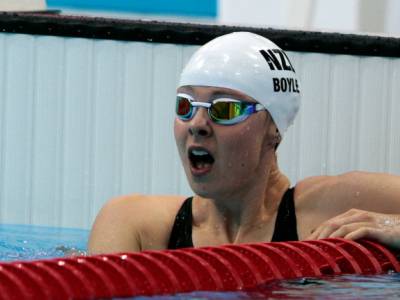 Boyle outstanding in freestyle swim