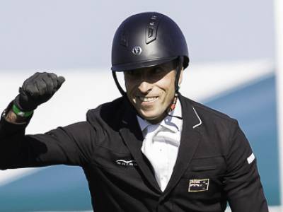 Equestrian: Second for Price at Burghley
