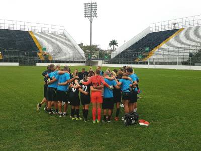 NZ Women's Football Team defeat South Africa 4-1 in pre-games hit out