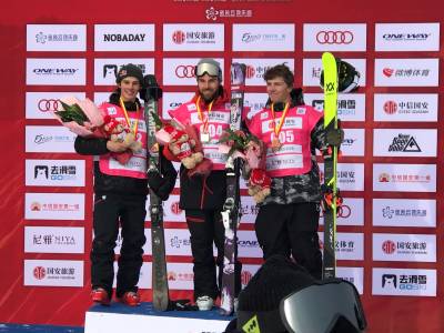 World Cup silver for Nico Porteous at Olympic Winter Games venue