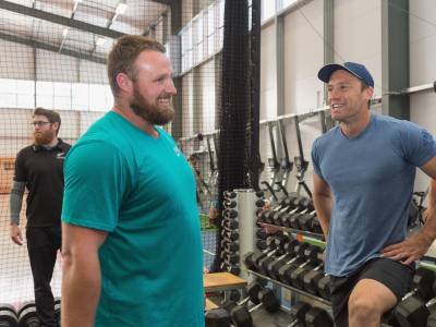 Tom Walsh rules at Timaru international shot put