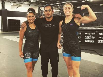 Athletes build own wrestling hall to train during lockdown